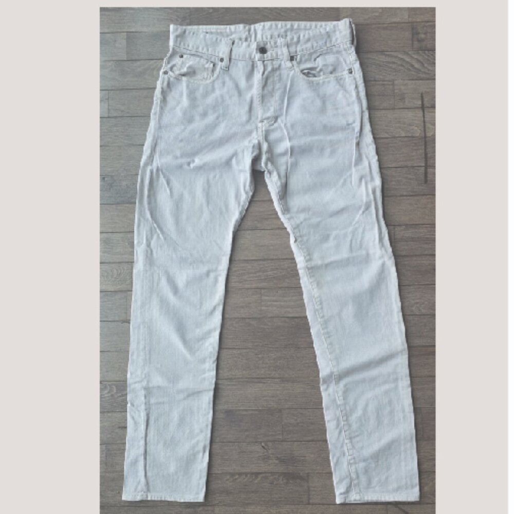 MENS G-STAR JEANS, INDIGO WASHED DOWN AND OVERDYED, SLIM CUT